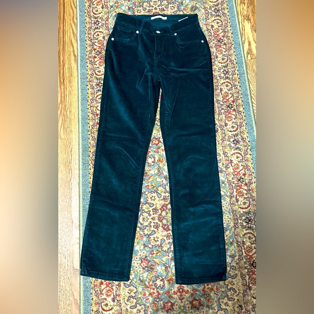 Levi’s green corduroy pants